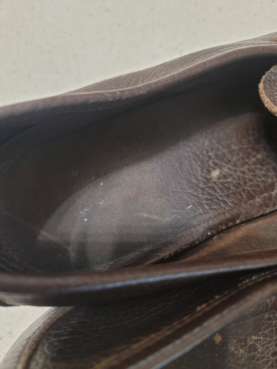 Salvatore Ferragamo Grandioso Bit Brown Leather Loafer Shoes US 11 D main image 13
